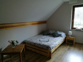 wnętrze domu - sypialnia